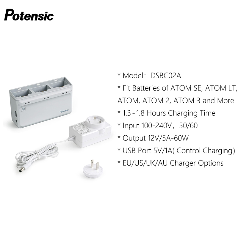 Drone Strobe Light - Potensic オリジナル 60W 充電ハブ ATOM 2、ATOM