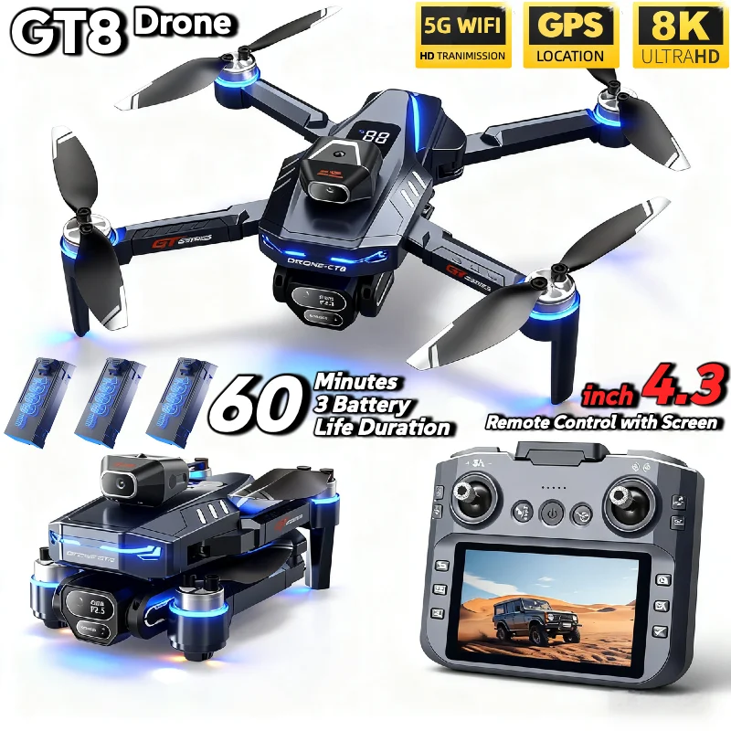 LSRC GT8 ドローン 4K プロフェッショナル デュア - Jjrc Drone X12 のレビューと価格