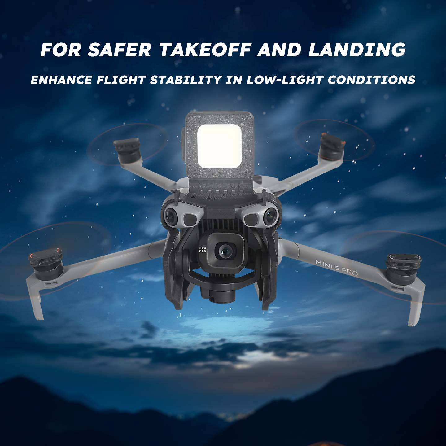 DJI Mini 5Pro/Mavic 3Pro/Air 3 - Drone Strobe Light のレビューと価格
