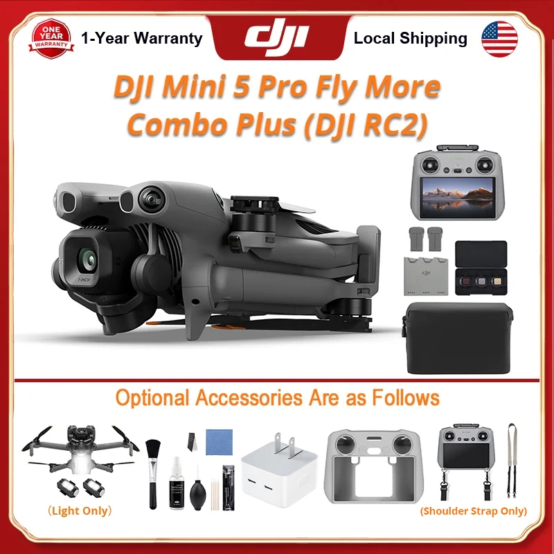 DJI Mini 5 Pro Fly More Combo  - Drone Strobe Light のレビューと価格