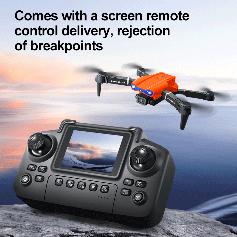 FACEGLE UAV E99 Nova RCドローン ミニ - Drone Controller Screen のレビューと価格